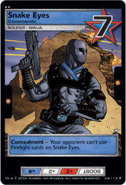 Snake Eyes, Commando